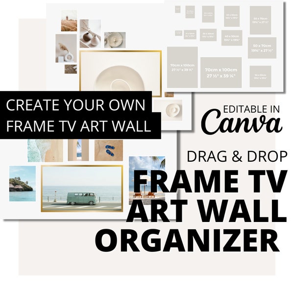Frame TV Art Wall Designer, crea tu propia composición de pared de galería con Samsung Frame TV
