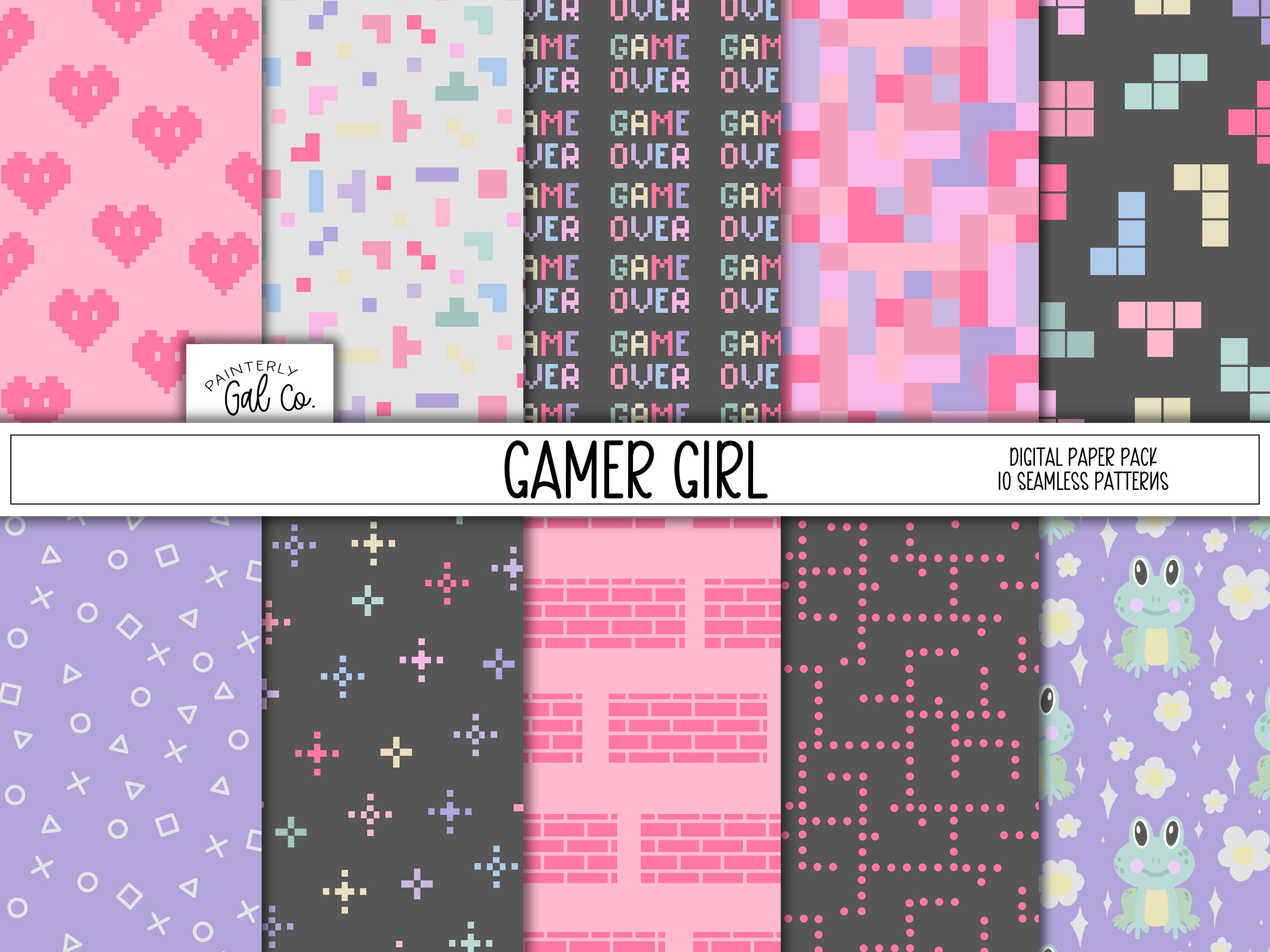 Roblox Girl Seamless Pattern for your Gamer Girl. Roblox -  Portugal