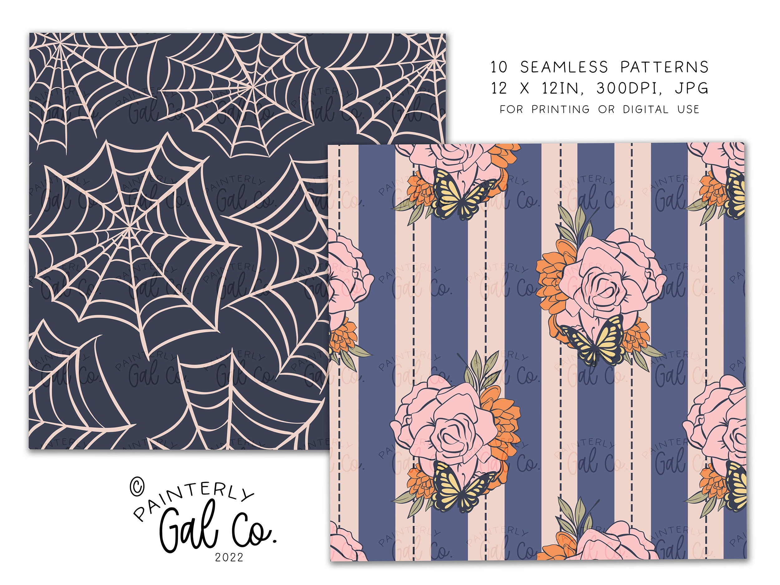 Witches Brew Digital Papers Halloween Witch Seamless - Etsy