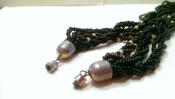 Pair of Vintage Faux Seed Pearl Necklaces Chokers… - image 2