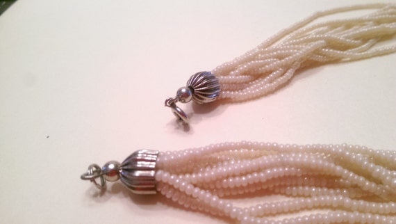 Pair of Vintage Faux Seed Pearl Necklaces Chokers… - image 4