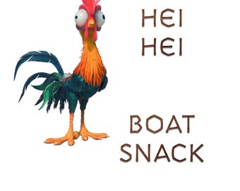 Hei Hei / Boat Snack .png Digital Image