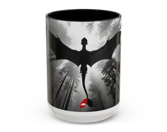Night Fury Toothless Coffee Mug, HTTYD Dragon Lover Gift, 15oz