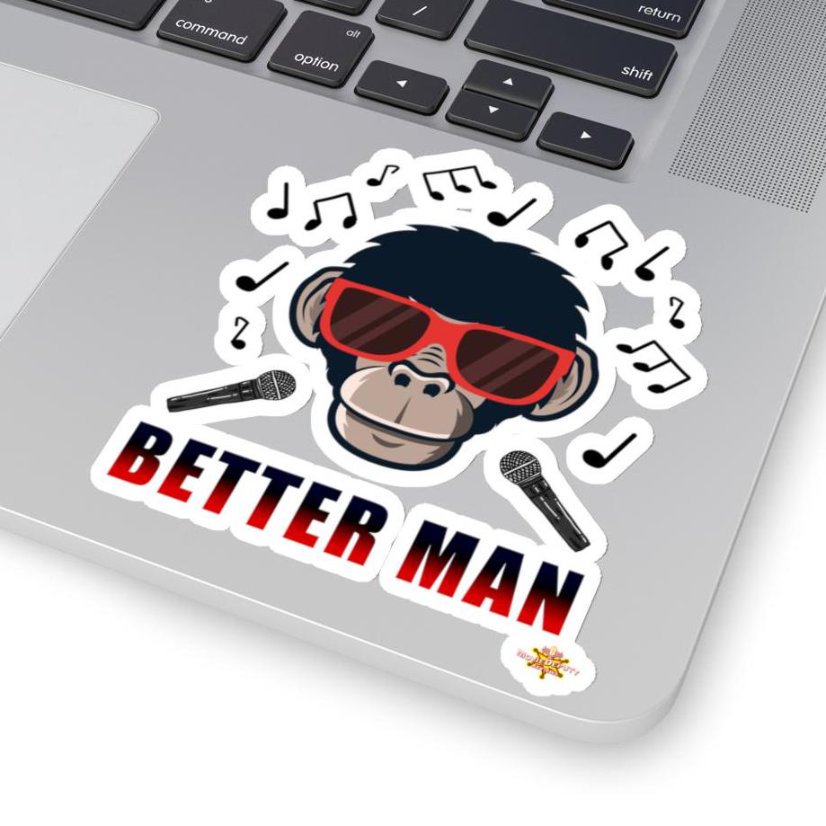 ソフト Better Man Musical Glossy Sticker - Laptop Decal, Music Gift - Etsy