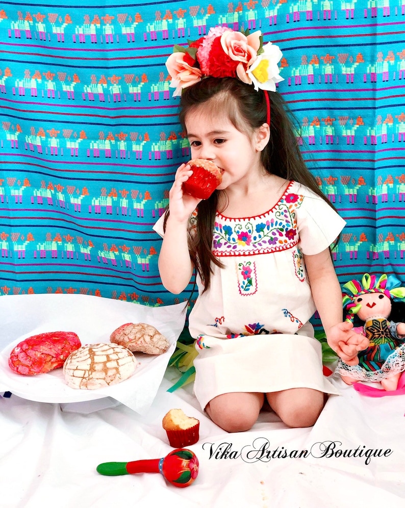 Mexican Birthday crown Frida Kahlo Crown Coco Headband Day of dead Mexican Flower Headband Handmade Catrina Mexican Party Fiesta Theme