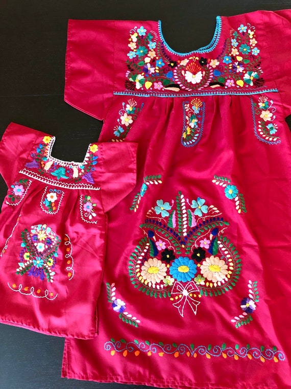 mommy and me mexican dress