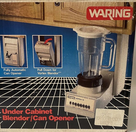 Vintage Space Saver Under Cabinet Can Opener/blender Combo Open Box Never  Used 