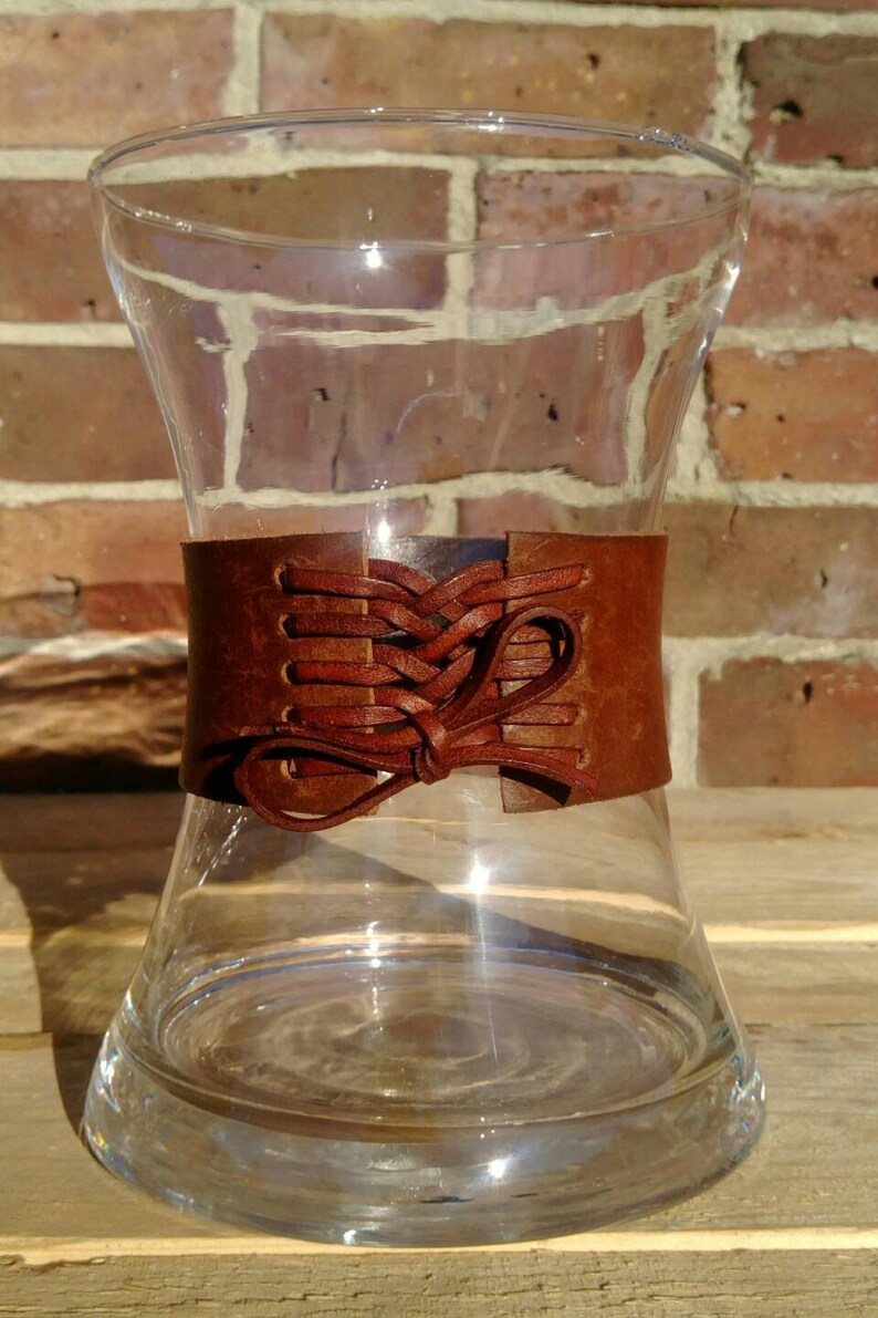 French Maid Range Vase Hourglass Vase Leather Vase Etsy