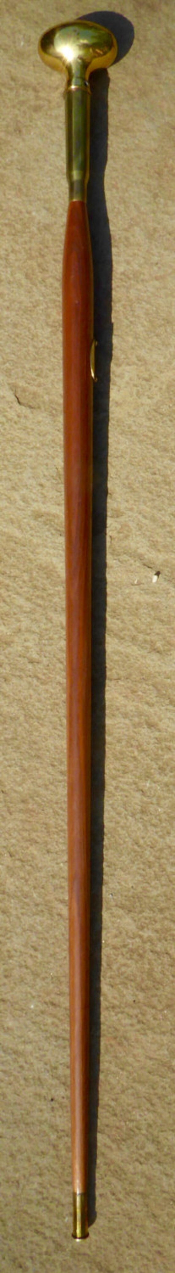 Stickability Hickory Cane by Rock Searle Etsy