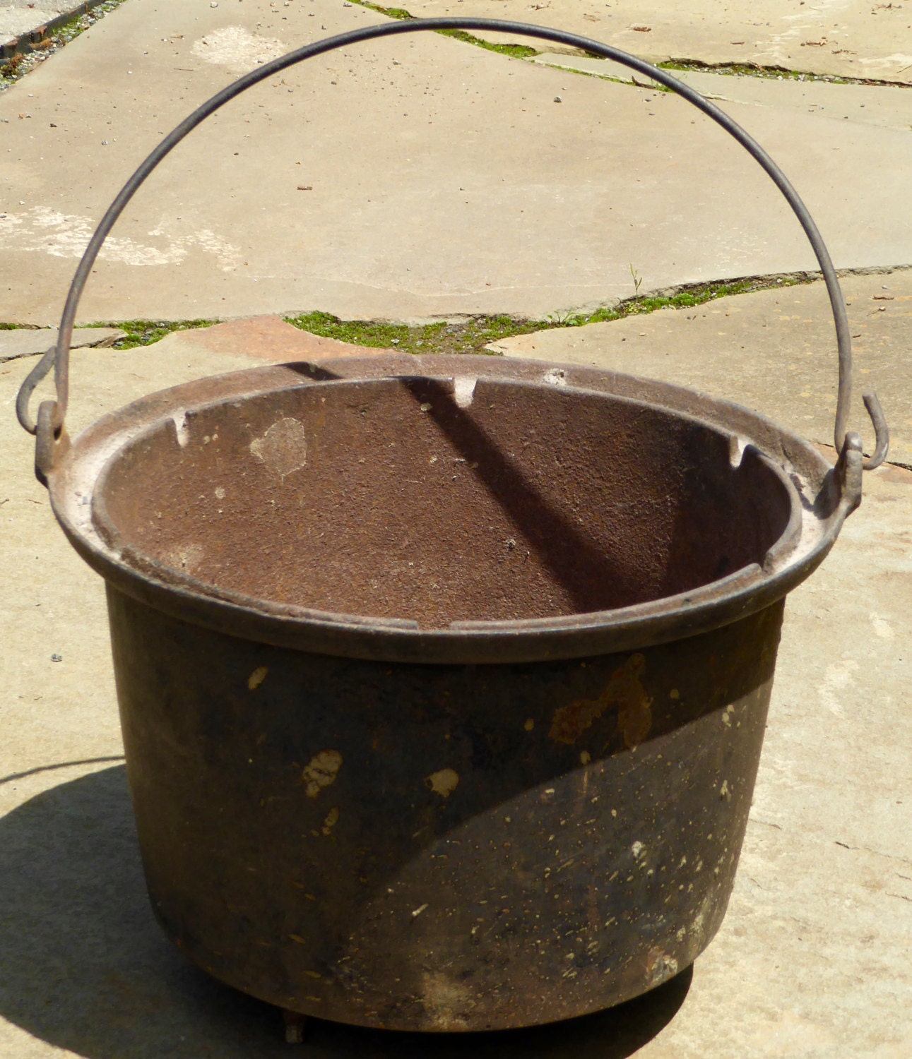 Cast Potmetal Garden Urn Etsy