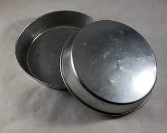 Mini Tart Pans - Aluminum Tart Molds - Set of 2 Molds - Vintage Kitchen - Mini Pastry Molds - Aluminum Molds - Vintage Baking
