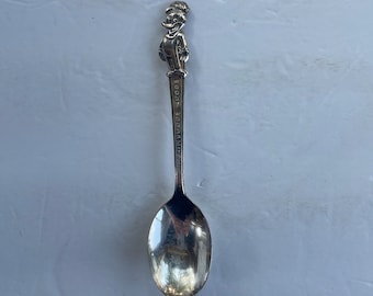 Vintage Woody Woodpecker Silver Spoon - Old Company Plate