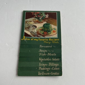 Alcune delle mie ricette preferite - Mary Blake - Carnation Cookbook - Ricettario anni '50 - Carnation Company - Ricette anni '50 - Ricettario tascabile