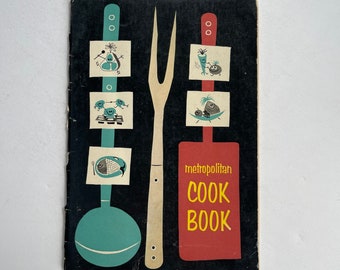 Vintage 1950s Metropolitan Cookbook: Retro Recipe Booklet