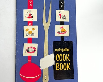 Vintage 1957 Metropolitan Cookbook: Mid-Century Recipe Booklet