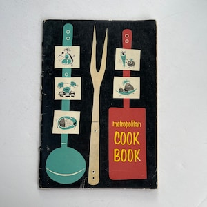 Metropolitan Cook Book - Metropolitan Life Insurance - Vintage Recipes - 1950&#39;s Pamphlet - 1950&#39;s Recipes - 1950&#39;s Cookbook - Recipe Booklet
