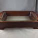 Vintage Pyrex 231 - Pyrex with Cradle - Glass Pyrex - Wooden Pyrex Holder - Vintage Serving - Wooden Pyrex Cradle - Rectangle Pyrex