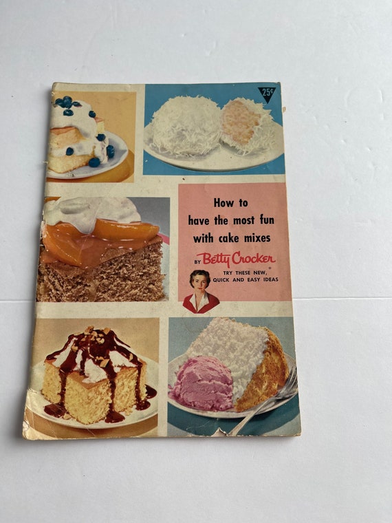 1961 Betty Crocker Angel Food Cake Ad Retro 1960s Pantry, 50 OFF