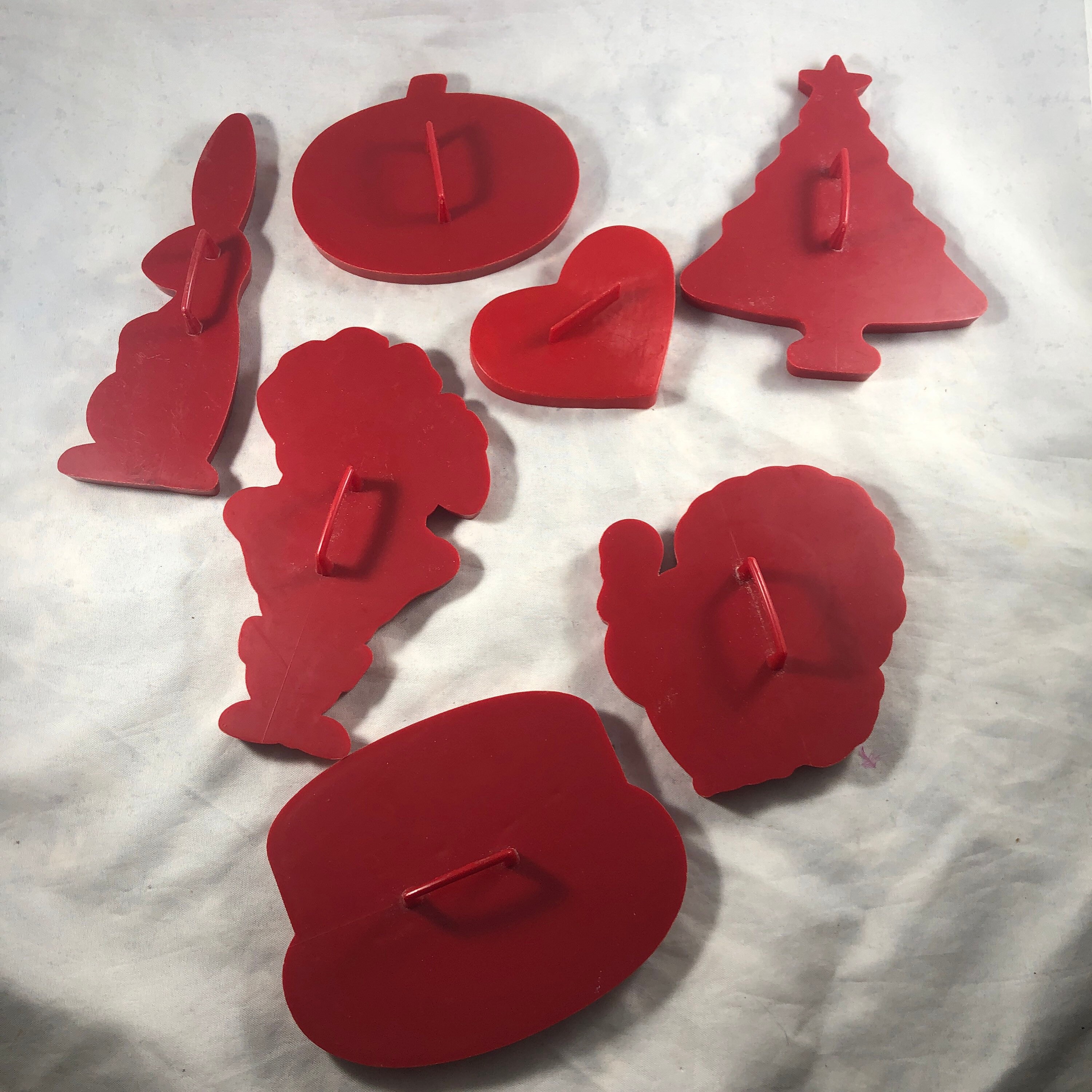 Imprint Holiday Cookie Cutters Vintage Holiday Vintage Etsy