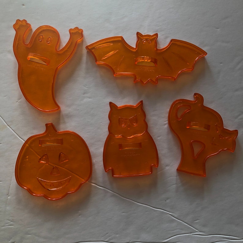 Imprint Halloween Cookie Cutter Set Vintage Halloween Etsy