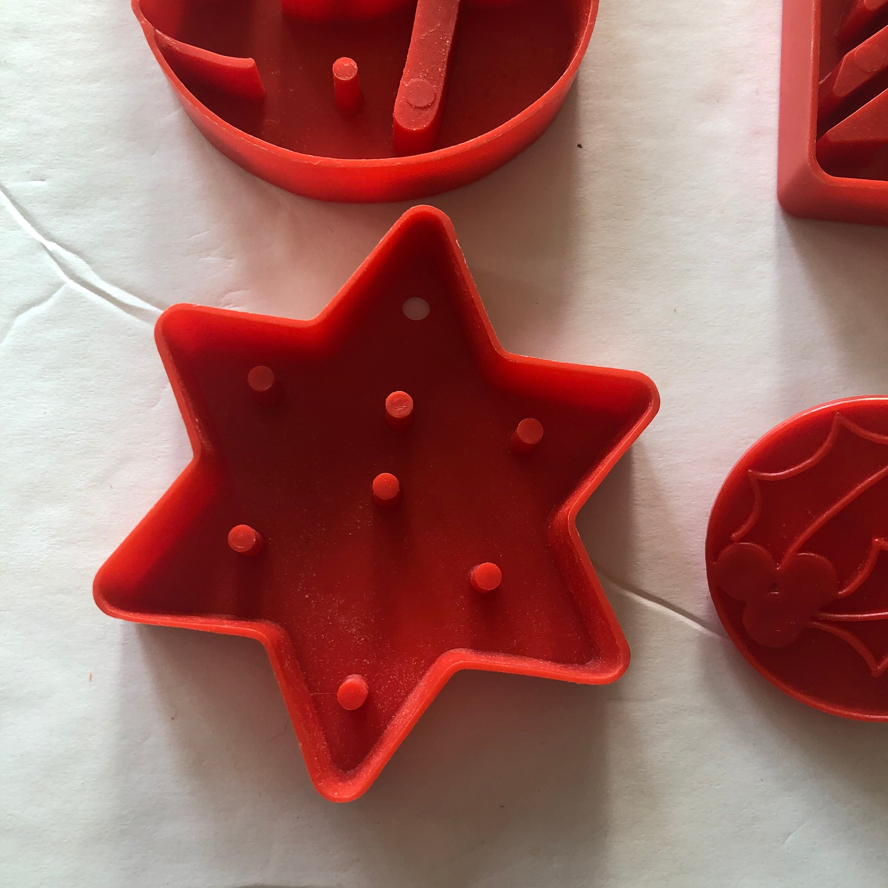 Imprint Christmas Cookie Cutters Vintage Christmas Holiday  Etsy