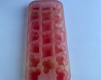 Walker Plastic Ice Cube Tray - Vintage Tray - Kitchen Utensil - Vintage Kitchen Decor - Kitchen Decoration - Playing Card Mold