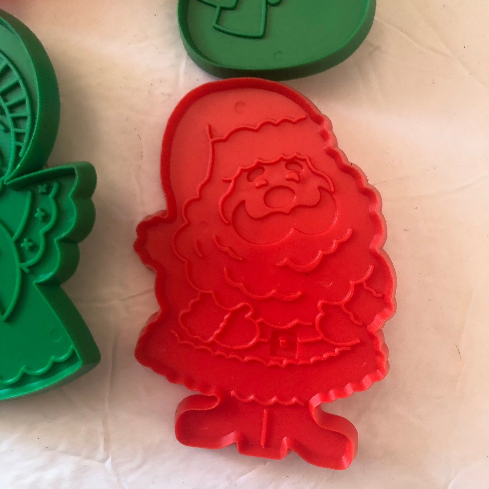 Imprint Christmas Cookie Cutters Vintage Christmas | Etsy