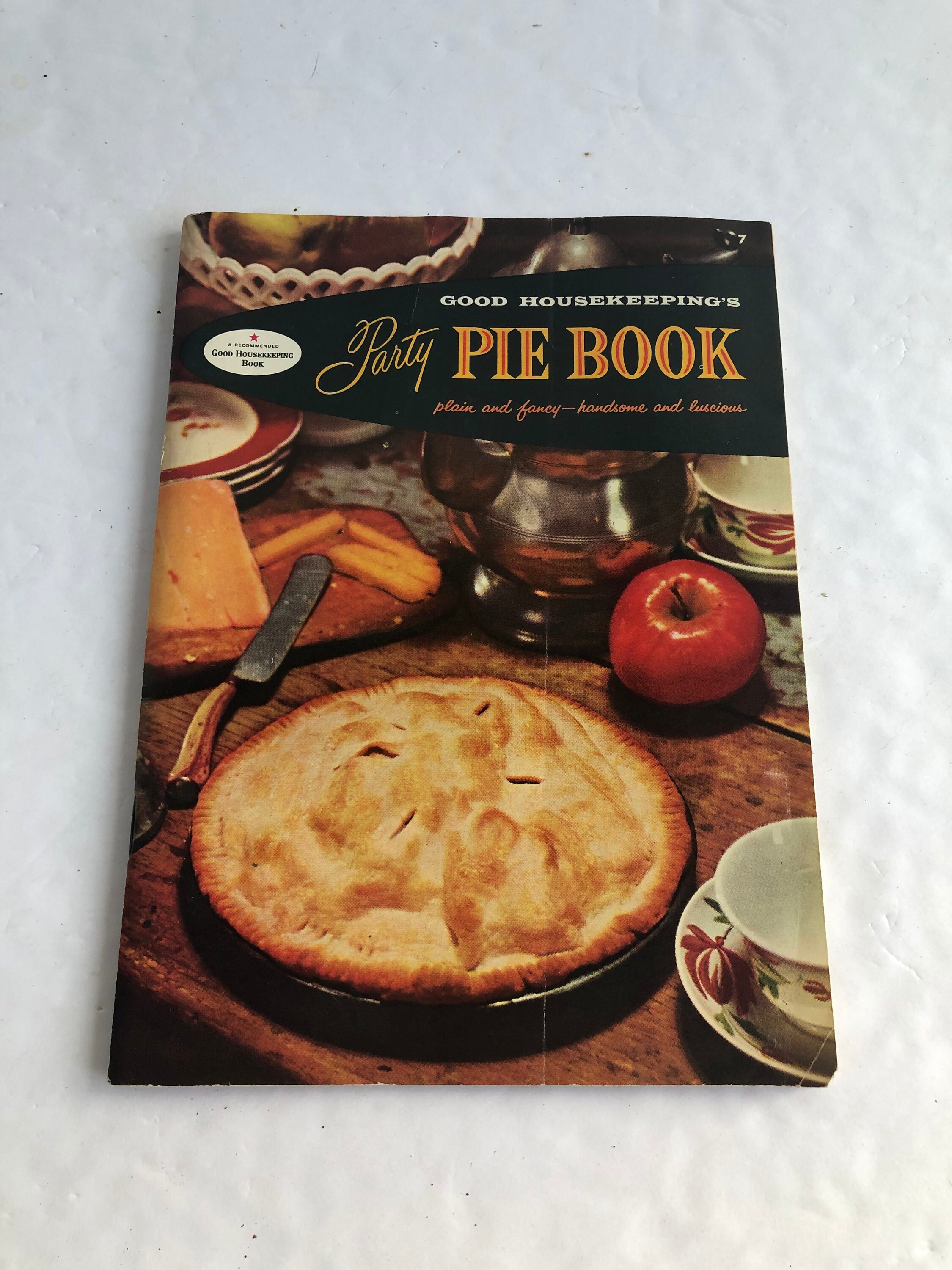 Vintage Party Pie Book Good Housekeeping Cookbook 1950s Etsy