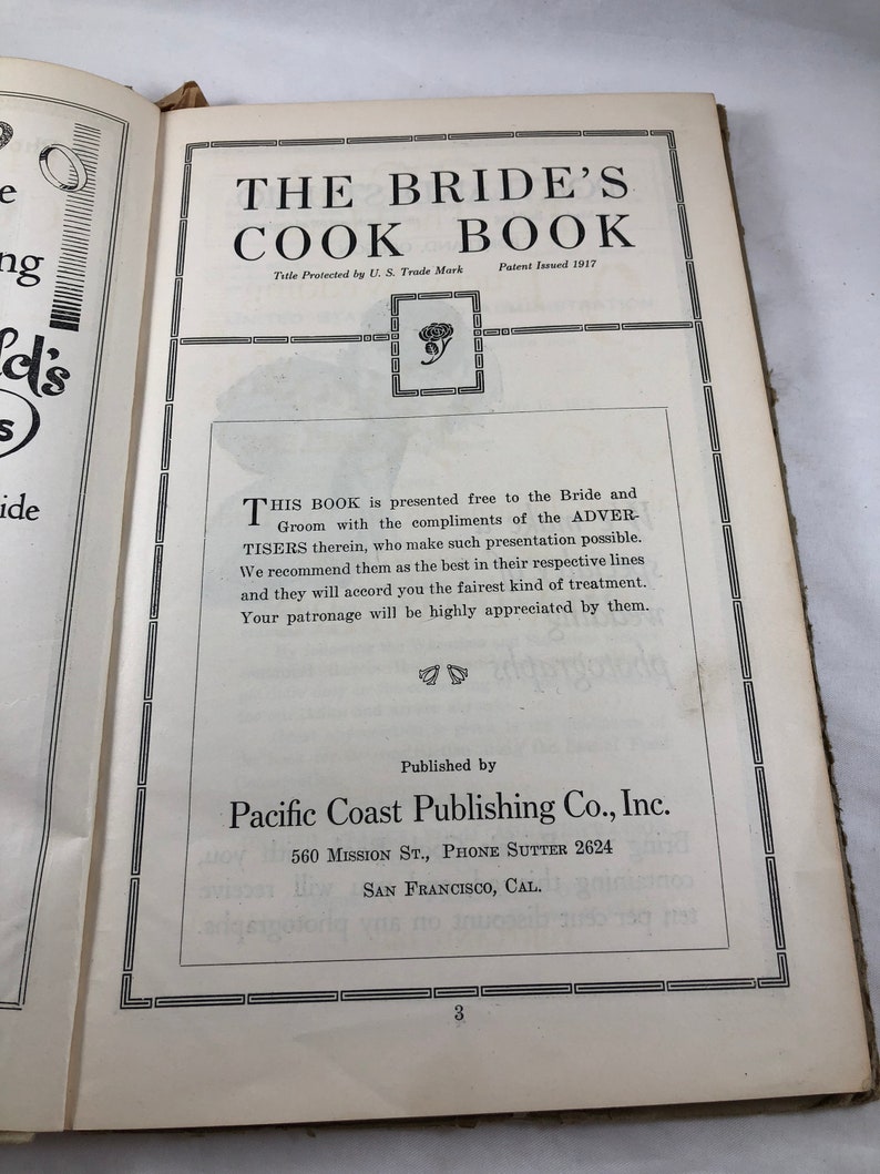The brides cook book