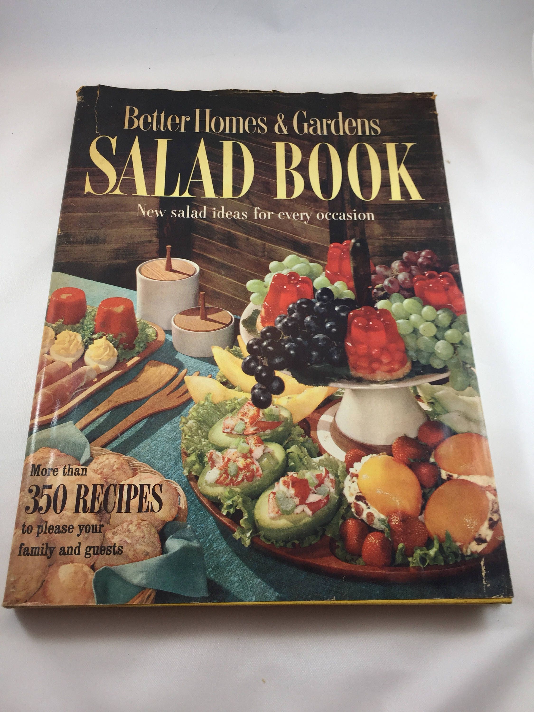 Salad Cookbook Better Homes and Gardens Vintage Cookbook Etsy