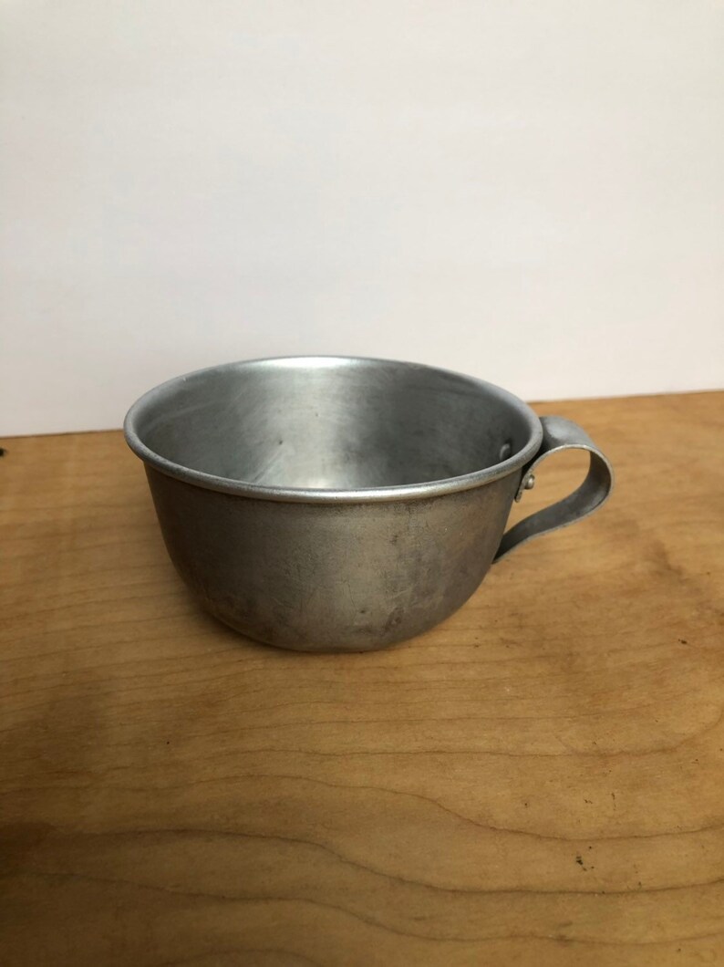 Aluminum Measuring Cup Vintage Cup Kitchen Utensil Etsy