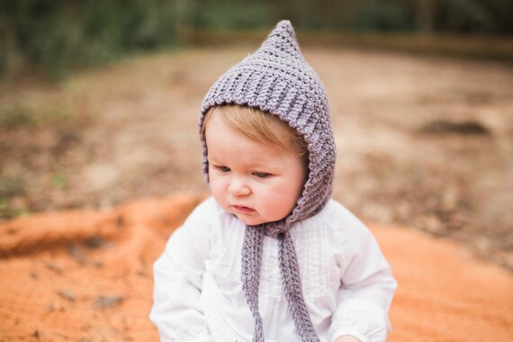 winter baby bonnet