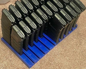 AR-15 Magazine Storage Solution up to 33 MAGAZINES Three Mags Deep