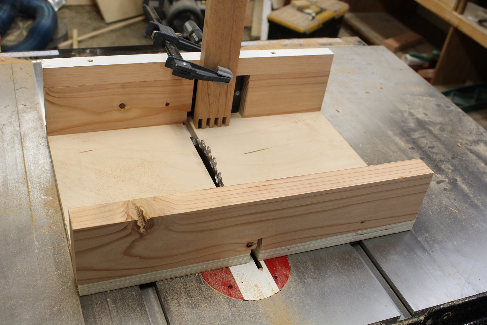 Adjustable Tablesaw Box Joint Jig Kit Pieces Etsy