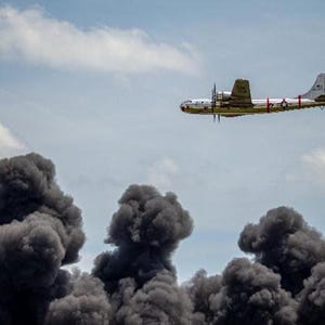 B-29 bomber photo wallpaper
