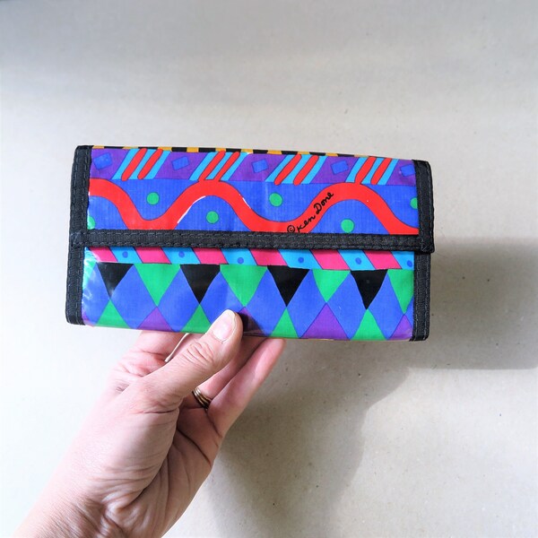 Velcro Wallet Etsy