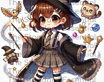 Witch 1 - Discord, Twitch, Emote, Badge transparent digital art clipart