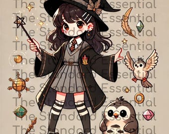 Witch 4 - Discord, Twitch, Emote, Badge transparent digital art clipart