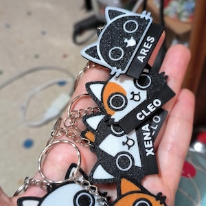 Custom Palico Monster Hunter Keychain