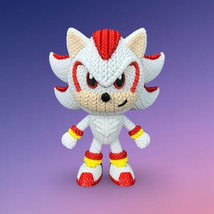 Sonic The Hedgehog Figura Shadow 6cm - Foto 4