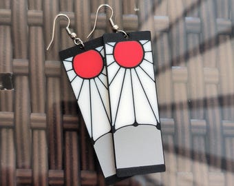 Tanjiro Earrings from Demon Slayer Cosplay