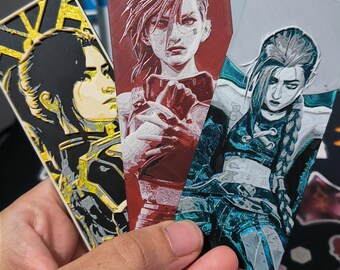 Bookmarks Arcane season 2 Vi Jinx Caitlyn