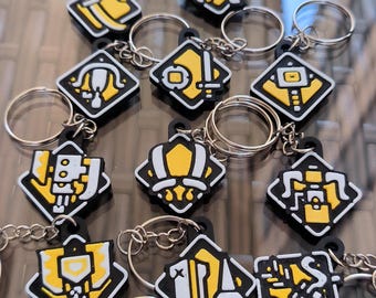 Monster hunter Weapon keychain