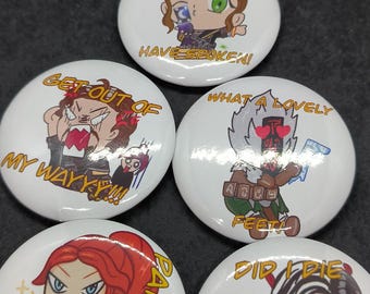 Expedition 33 Funny Pins! Monoco, Sciel,Lune, Verso, Esquie, Gustave 6 cm Clair Obscure