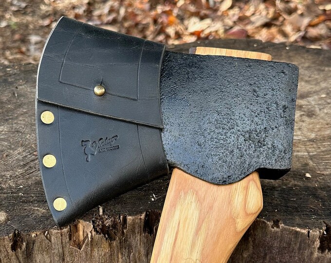 Featured listing image: Vintage Plumb Jersey Single Bit Axe – Restored