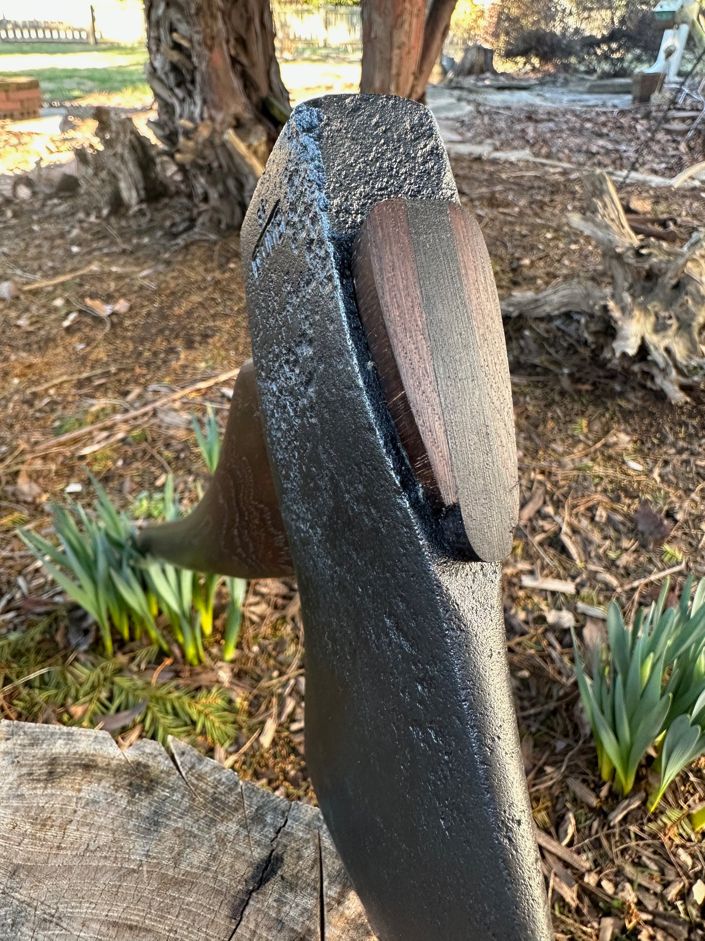 Vintage Plumb National Single Bit Axe Restored