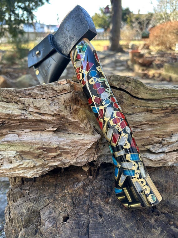 Vintage Kelly Quality Axe Hatchet – Epoxy Resin Handle