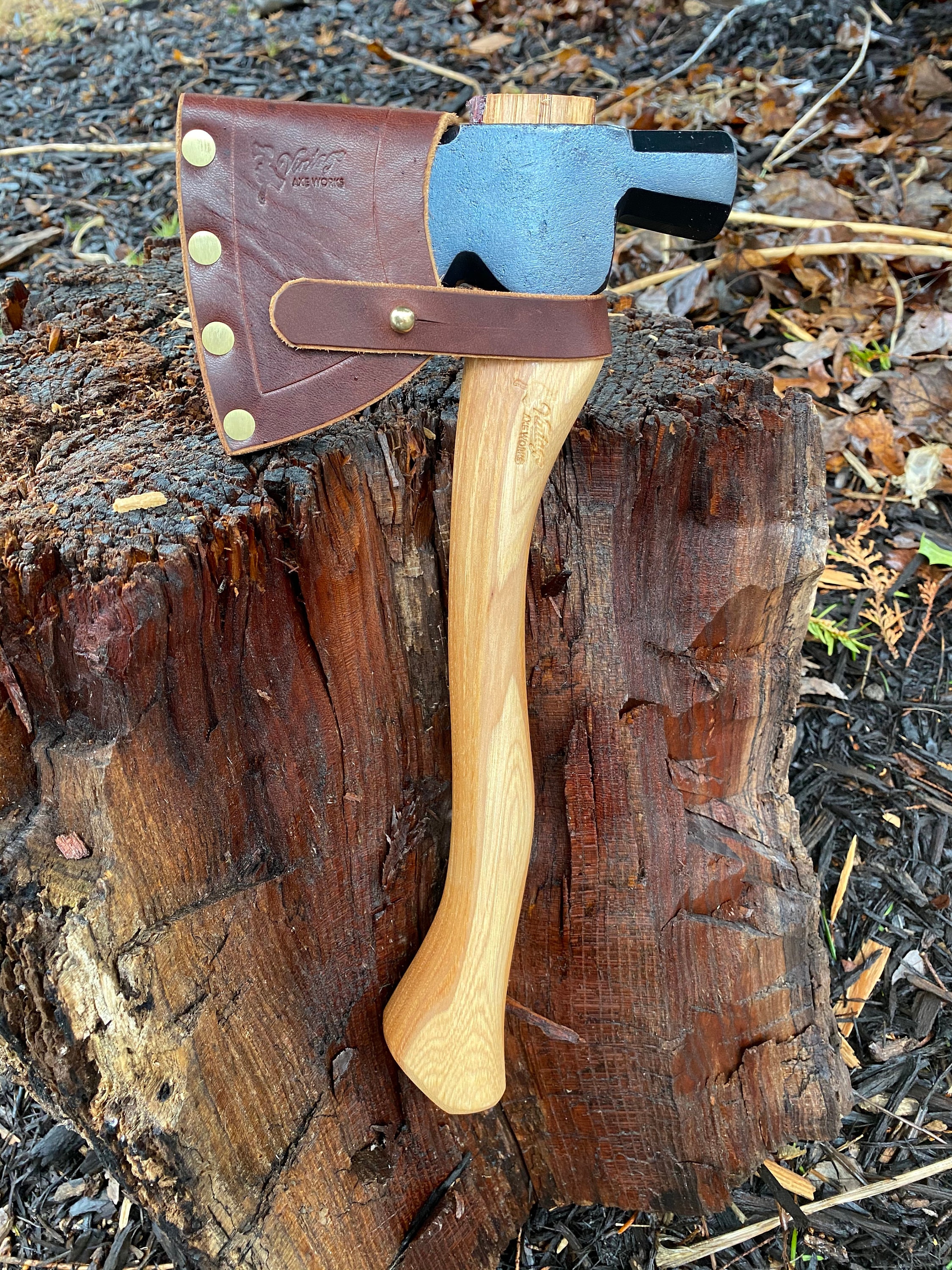 Vintage Plumb Half Hatchet Axe Restored