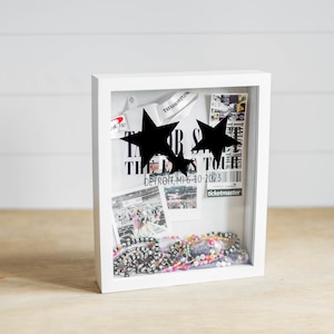 Custom Concert Shadow Box - Etsy