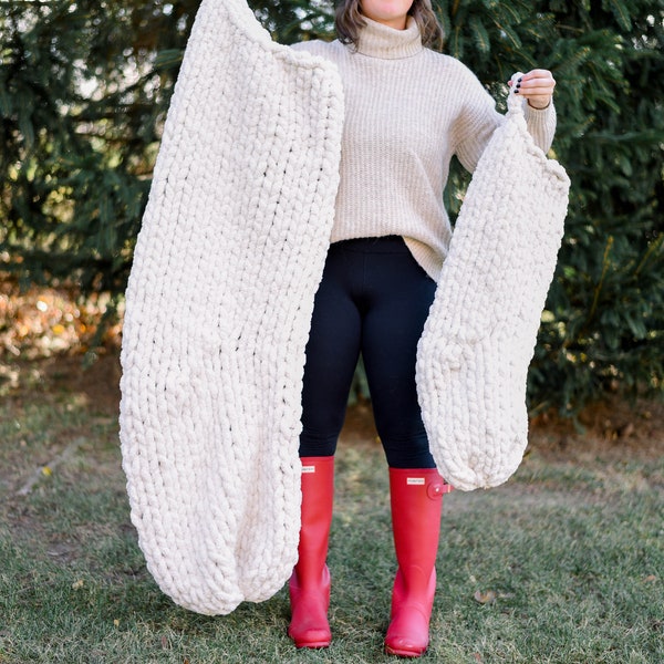Large Knit Stocking Etsy